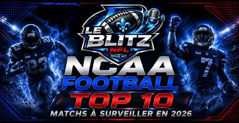 Top 10 matchs NCAA 2026 à cocher sur ton calendrier
