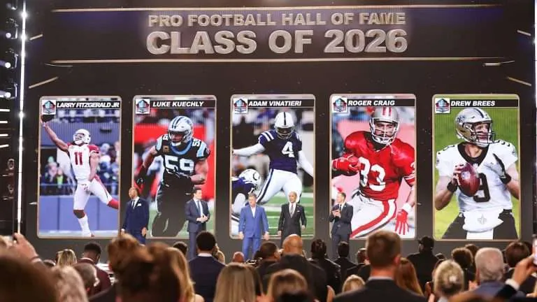 Canton les attendait : voici la classe 2026 du Pro Football Hall of Fame